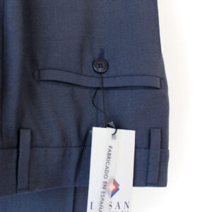 a close up of a suit